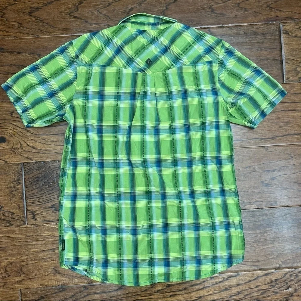 Prana‎ holstad plaid button down shirt
